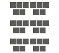 Deechate Linear Polarizer Film LCD/LED Polarized Filter Polarizing Film for Polarization Photograph 10X10cm,30PCS No Adhesive