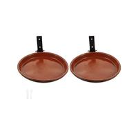 Deechate Wall Mounted Bird Feeder Hanging Bird Bath Bird Feeder Bird Container Bird Bath Deck Bowl Platform