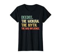 Deedee The Woman The Myth The Bad Influence Dee-Dee Retro T-Shirt