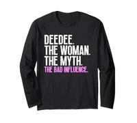Deedee The Woman The Myth The Bad Influence Dee-Dee Vintage Long Sleeve T-Shirt