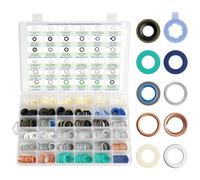DEEFILL 330PCS 36 Popular Sizes Mater Oil Drain Plug Gaskets, Washer Assortment Kits Replace 097-119, 097-139, 097-021, 097-025, N0138157, 11026-01M02, APC93000, 94109-14000, 097-128, MD050317