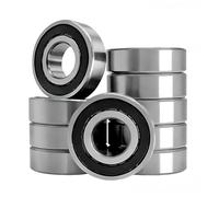 DEEG 10 PCS Lawn Mower Bearing 6203-3/4"-2RS 3/4" x40x12mm Replacement Spindle Bearing for Toro 106084 106085 37-0200 Oregon 45-005 45-256