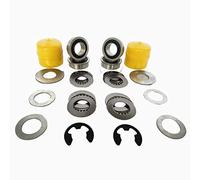 DEEG Replacement Riding Lawn mowers Parts Front Wheel Bearing kit Compatible John Deere M123811 AM127304 M143338 9040H