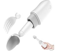DEEguess Parkinson'S Anti-Shake Spoon, Anti-Vibration Knife And Fork Set, Smart Eating Aid, Suitable For Parkinson'S Patients, Disabled People, Or Tremor Patients
