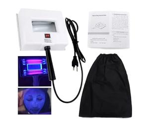 DEEguess Woods Lamp Skin Analyzer, Professional Facial Magnification Analyzer Beauty Care Facial SPA Home Salon Machine, Observation Multiples: 5D, Can Be Easily Tested at Home
