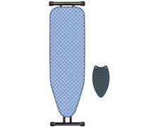 Deegureet Ironing Board, Compact and Space Saver,Size 43 x 13 Ironing Board with Extra Thick Heavy Duty Padded, Stable Structure,Easy to Fold Blue