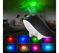 DEEHIX Star Projector Bedroom Bedside Lamps, Night Light for Kids Ceiling Starry Sky Projection lamp Bedroom Decor led Lights for Room,Galaxy Projector Cool Gifts for Teen Girls
