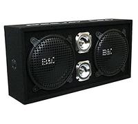 DEEJAY LED Premium Quality Chuchera with Two Bullet Tweeters Black Two B and C 10MD555 Ultra High Capacity 10-in Woofers One TBH10GR Carpeted Speaker Enclosure 7-in MDF Construction BC10CHUCHERA