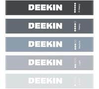 DEEKIN 20 Pcs Resistance Bands Resistance Loop Exercise Bands Elastic Exercise Strap Ring for Strength Training, Stretching, Workout; Home Gym Equipment Fit Women Men(Grey)