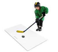 Deekin Hockey Shooting Pad Pucks Board Practice Shooting Stickhandling Heavy Duty Ice Hockey Training Aid with Handle for Kids Adults Puck(Normal Style,24 x 16 Inch)