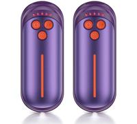 DeeKom Rechargeable Hand Warmers 2 Pack, 6000mAh Electric Hand Warmer Rechargeable, 2 in 1 Portable Hand Warmers with AI Smart Chips, Outdoor, Hunting, Camping for Family for Christmas