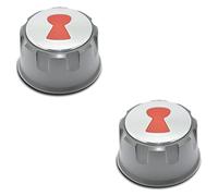 DEEKOOL Grill Control Knobs 69892, Gas Control Knobs Replacement for Weber E-Spirit 200 Series with Front-Mounted Control Burner (2 Pcs)
