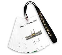 Deen Cards Umrah Guide Book - 32-Page Pocket-Size Guide With Lanyard - Includes Duas and Supplications - Durable 400gsm Cards