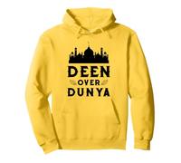 Deen Over Dunya Arabic Muslim Ramadan Allah Islam Pullover Hoodie