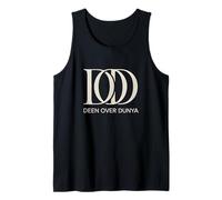 Deen Over Dunya Strong Muslimah Islam Hijab Muslim Men Woman Tank Top