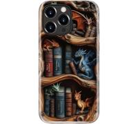 DEENAKIN for iPhone 13 Pro Case Cute - Wireless Charging Compatible - Dual-Layer Soft Silicone + Hard Shell - Stylish Wildflower Design - Chic Phone Cover for Women - Dragon's Literary Lair