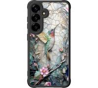 DEENAKIN for Samsung Galaxy S25 Plus Case Cute,Aesthetic Floral Hard Shell,Compatible with Magsafe,Trendy Unique Retro Western Coquette Protective Slim Phone Cover for Women Girls,Hummingbird Floral