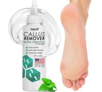 DeEnterprises Callus Remover Extra Strength Gel for Feet (8 oz, Cool Mint), Professional Salon Callus Remover Gel