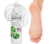 DeEnterprises Callus Remover Extra Strength Gel for Feet (8oz, Unscented), Professional Salon Callus Remover Gel