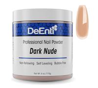 DeEnterprises, Inc. DeEnti Acrylic Nail Powder 100ml Dark Nude Acrylic Powder for Nails Salon Quality Durable Bubble Free Professional Powder for Manicure Nail Art Nails