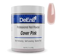 DeEnterprises, Inc. - DeEnti Acrylic Nail Powder, 2 oz, Pink Acrylic Powder for Salon Quality Nails, Long Lasting