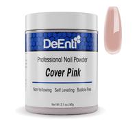 DeEnti Acrylic Nail Powder 2oz Cover Pink Acrylic Powder Dip for Nails Long Lasting Salon Quality Bubble Free Professional Nail Powder for Manicure