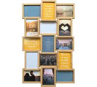 DEENZ 15 Picture Multi Aperture Photo Frame For 15 Photos Holds 6x4 / 5x7 Home Decoration, Living Room, Bedroom Room, Eye-Catching Design (5x7 In)
