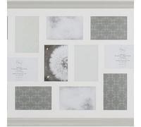 Deenz 16 Soft Grey Multi Aperture Collage Photo Frame Grey Living Room Bedroom Hallway Home Décor