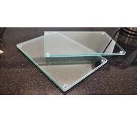 Deenz 20X30Cm Glass Worktop Saver Kitchen Chopping Cutting Utensil Board Clear Tempered Glass 4Mm (2)