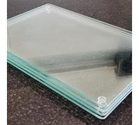 Deenz 20X30Cm Glass Worktop Saver Kitchen Chopping Cutting Utensil Board Clear Tempered Glass 4mm (8)