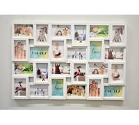 DEENZ 24 Picture Multi Aperture Photo Frame For 24 Photos Holds 6x4 Home Decoration, Living Room, Bedroom Room, Eye-Catching Design (White)