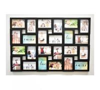 DEENZ 24 Pictures Multi Aperture Photo Frame For 24 Photos Holds 6X4 Inch Black