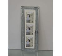 DEENZ 3 Multi Aperture Picture 4X6 Photo Frame Vertical Crushed Jewel 63Cmx24Cm