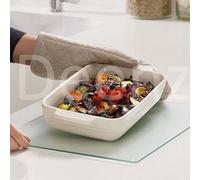 Deenz 30X40Cm 5mm Completely Clear & Flat Float Glass Worktop Saver For Your Kitchen Chopping Board