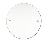 DEENZ 50cm Round Drilled Mirror Wall Mounted Frameless Bathroom Living Room A Must Have Mirror Home Décor Durable