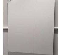 Deenz 50X70Cm Wall Mounted Mirror, Arch Simple, Elegant Design Bathroom, Frameless With Contemporary