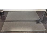 Deenz 52X60 Universal Hob Cover Plates Clear All Types of Cookers Tempered Glass Worktop 5mm Dishwasher Safe