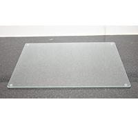 Deenz 52X60Cm Universal Hob Cover Plate Tempered Glass Worktop Saver Frosted Dishwasher Safe 5Mm