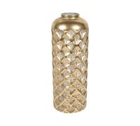 Deenz 54Cm Tall Metal Vase Floor Vase For Pampas Grass Large Flower For Home Décor Bedroom Living Room (Gold)