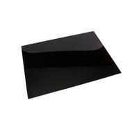 Deenz 60X52Cm Black Universal Hob Cover Plate Tempered Glass Worktop Saver Dishwasher Safe 5Mm All Types of Cookers (Hob Cover 4 Feets)