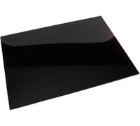 DEENZ 80X52Cm Black Universal Hob Cover Plate Tempered Glass Worktop Saver Dishwasher Safe 5mm All Types Of Cookers (Hob Cover)