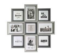 DEENZ 9 Picture Multi Aperture Photo Frame For 9 Photos Home Decoration, Living Room, Bedroom Room, Eye-Catching Design