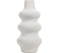 Deenz Abstract Matte Vase White Flower Vase Minimalist Modern Home Decor Dried Decorative Classic