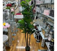 Deenz Artificial Plant Cedar Ball Topiary Tree With Pot Faux Round Shrub Bush Decoration Greenery Decorative (Plant 5131 130Cm)