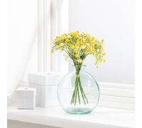 Deenz Beautiful Artificial Gypsophila Stems Modern Indoor Yellow Decorative Flowers Intricate Design Natural Texture 28 X 14 Cm