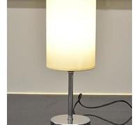 Deenz Beige Touch Lamps Usb & Type C Port Nightstand Lamp Charge Ports 3 Way Dimmable Bedside Silver (Round Base) Fabric Shade