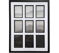 DEENZ Black Mounted Inlay Collage Photo Frame Wall Mounted Multi Family Photos Home Decoration