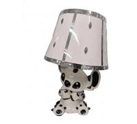 DEENZ Bling Crushed Diamond Stitch Table Lamp with Silver Shade Ceramic Base Sparkling Bedside Home Decor Gift (White Black Style 2)