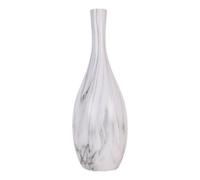 Deenz Ceramic Tall Vase Marble Effect Modern Planter Elegant Design Slender Neck Floral Display Simple Home Decor 43.3 X 14.7 Cm