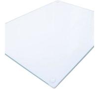Deenz Clear Tempered Glass Kitchen Worktop Saver/chopping Board Clear Surface Protector - 60 X 40Cm (Square Corner)